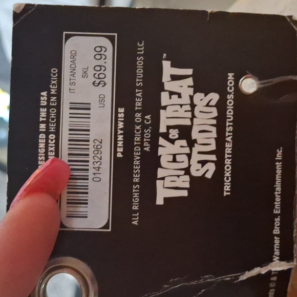 Pennywise IT clown mask stephen king Movie New - Picture 4 of 7